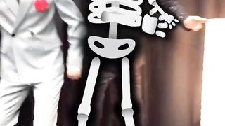 Jimin as a skeleton is so so adorable! ☀
