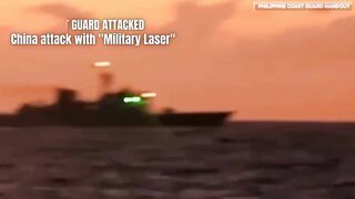 China Attack with ''Military Laser'' in Philippines
