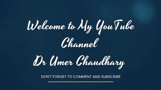 My First video | Dr Umer Chaudhary | Health and Fitness in Hindi