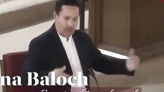 Senator Sana Baloch Speaking in the Balochistan Assembly