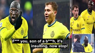 Romelu Lukaku at Centre of Inter Milan Spat with Team-Mate Nicolo Barella | Angry on-Pitch Outburst