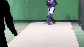 Rahmanullah gurbaz bating | net practice Rahmanullah Gurbaz