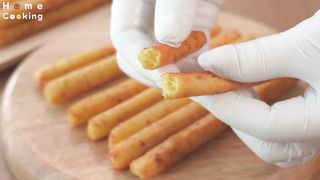 Сырные палочки из сладкого картофеля :: Вегетарианский рецепт