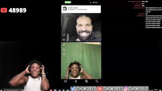 *ISHOWSPEED FACETIMES DRAKE!*