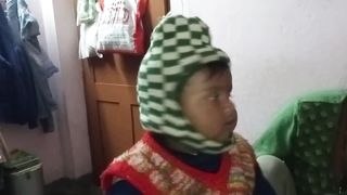 Anvi Masti karte hue