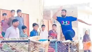 7 beds long Jump