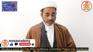 Taqwa e Ilahi Kab Tak... H.I Maulana Karrar Khan Ghadeeri Sb Qibla Mumbai