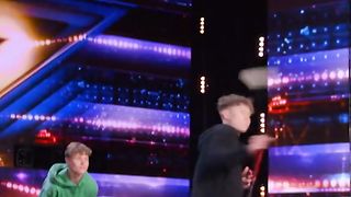 The Cline Twins #agt audition is giving big stick energy