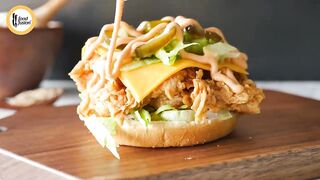 Spicy crispy chicken Burger
