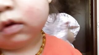 Cuty baby dance with sister // khwrwmsar // new