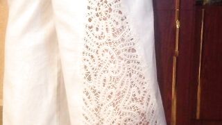 Top simple pant plazo design