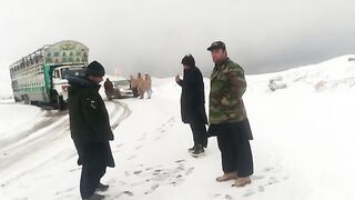 Snowfall Killa Saifullah Balochistan Pakistan