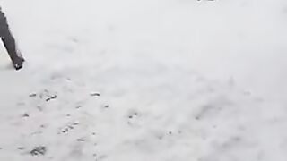 Heavy Snowfall in Kan Mehtarzai, Balochistan
