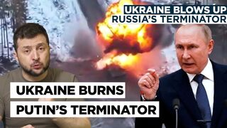 Ukraine Destroys Russia’s Terminator, Releases Video Mocking “Invincible & Unique” Combat Vehicle
