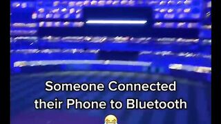 Connecting a Phone to Bluetooth at a Stadium!