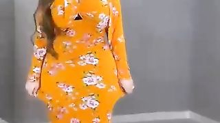Trending fashion plus size beautiful girl