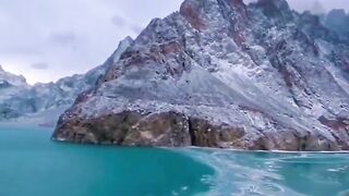 Frozen attabad lake
