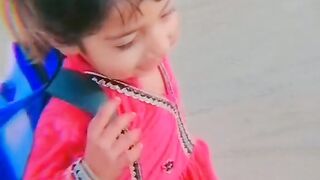 My cute sister enjoying