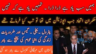 Statements of PDM in Imran Khan government and now inflation rate is so high
