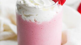 Strawberry shake Malai Boti and Loaded Zarda