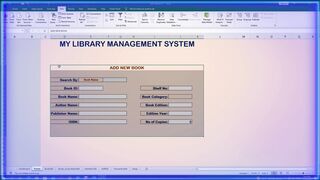 Library Management System from scratch in Excel|Urdu|Part-6|VBA Codes