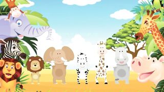 Animal dancing song/ animal song/ nursery rhymes / animals song