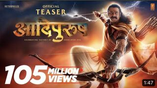 Adipurush (Official Teaser) Hindi I Prabhas I Saif Ali Khan Kriti Sanon Om Raut I Bhushan Kumar