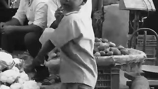 Sad little boy
