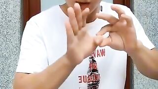 new thumb magic trick گھر میں جادو سیکھں