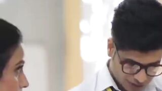 Funny Teacher with student