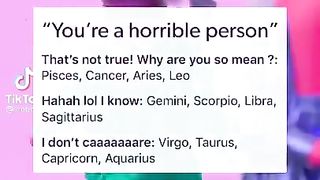 Zodiac Sign TikTok Compilation {Part 4}