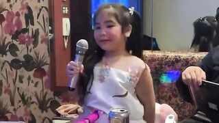 She loves to sing????????