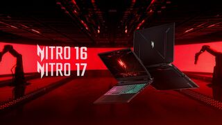 Acer Nitro 17 large laptop has a 13th Gen Intel Core HX processor & lightweight design