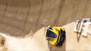 Superhero Car: Mega Ramp Games