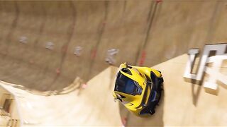 Superhero Car: Mega Ramp Games