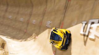 Superhero Car: Mega Ramp Games