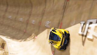 Superhero Car: Mega Ramp Games