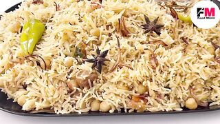 Degi Style Chana Biryani  Chana Pulao Recipe  Kabuli Chana