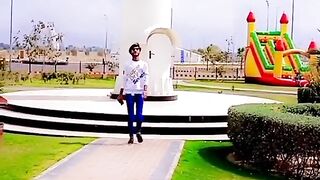 at DHA with brother ????????????????????????????????