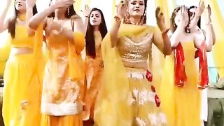 Haldi dance performance video.
