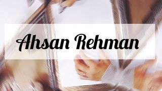 How to write Ahsan Rehman name Arabic calligraphy |Arabic calligraphy