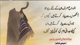 RUMI QUOTES - Jb Insaan Bilkul Khamosh Ho jay Or Apny Haq K liye Bhi Na Boly To Samjh Jao -