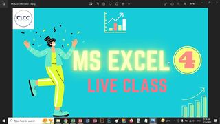 MS EXCEL MARKSHEET LIVE CLASS - 4