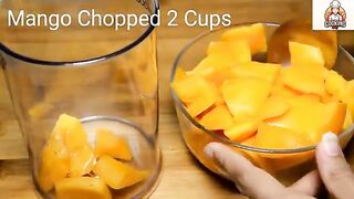 Mango ice cream at your home ???? Special for kids????!
