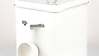 Powder Laundry Powder Boxes Storage Cereal Dispenser Storage Box Kitchen Food Grain Rice Container Washing Powder Bucket - Bags & Baskets