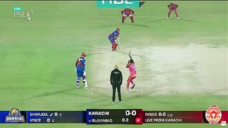 1st innings and krachi vs Islamabad