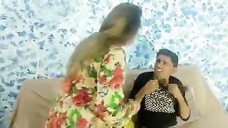 Husband wife Fighting