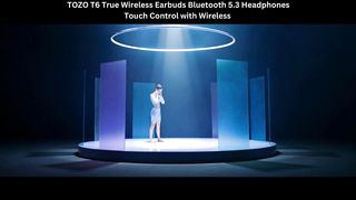 TOZO T6 True Wireless Earbuds Bluetooth 5.3 Headphones Touch Control with Wireless