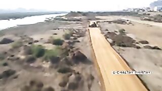 Malir Express Way Current Update