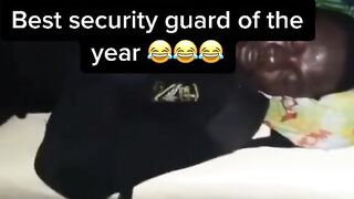 Funny Security Guard
